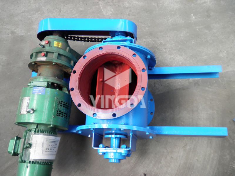 2018年(nián)8月(yuè)21日(rì)  河(hé)南(nán)信陽   JL剛性葉輪給料機(jī)